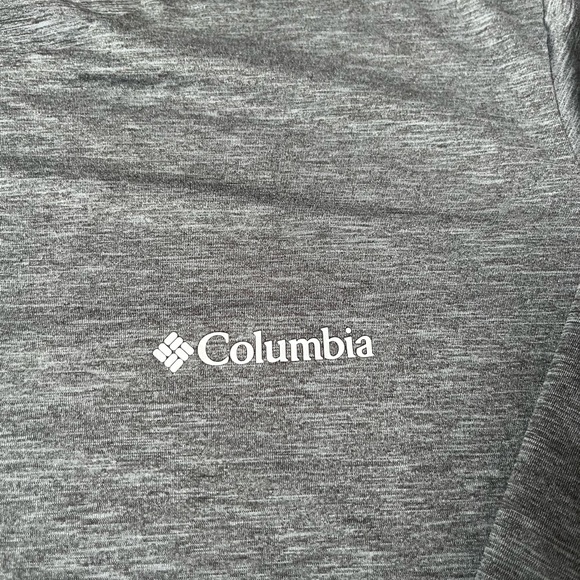 Columbia Omni-Wick Men's Gray Long Sleeve Shirt - Picture 2 of 7